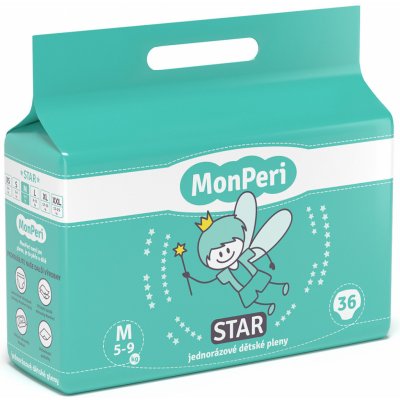 MonPeri STAR M 5-9kg 36ks – Sleviste.cz