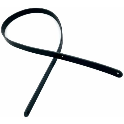 MMboutique Kožené ucho 100 cm černé – Sleviste.cz