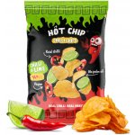 Hot Chip chipsy s příchutí limetky a chilli papričky 80 g – Zboží Dáma