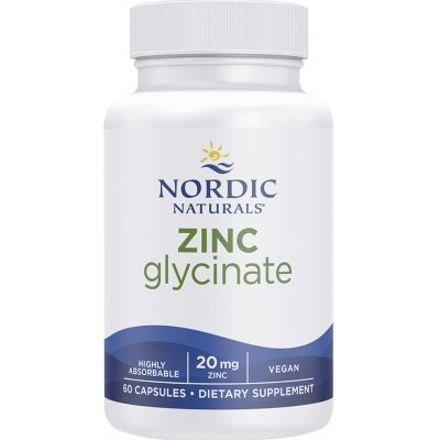 Nordic Naturals Glycinát zinečnatý 60 kapslí – Hledejceny.cz