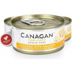 Canagan Cat Kuře a losos 75 g – Zbozi.Blesk.cz