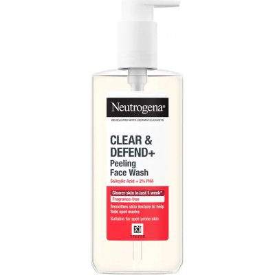 Neutrogena Clear & Defend+ čistící gel proti pupínkům 200 ml – Hledejceny.cz