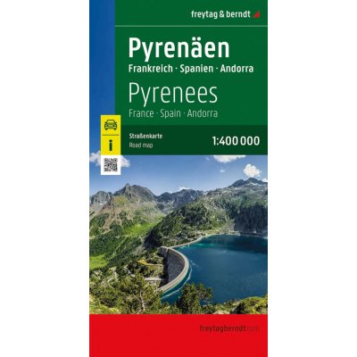 Pyreneje 1:400 000 / automapa – Hledejceny.cz