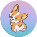 PopSockets PopGrip Gen.2, Cheeky Corgi, psík na barevném podkladu