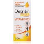 Detritin Vitamin D3 kapky 400 IU 30 ml – Hledejceny.cz