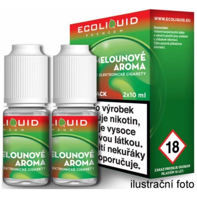 Ecoliquid Premium 2Pack Watermelon 2 x 10 ml 12 mg – Hledejceny.cz