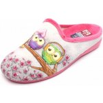 Dámské domácí pantofle Gema Bird růžová – Zboží Dáma