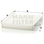 CU2533-2 MANN-FILTER Filtr, vzduch v interiéru – Hledejceny.cz