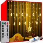 Iso Trade Světelná závora teplá bílá 108LED 540 cm 3,6W 16281 – Hledejceny.cz