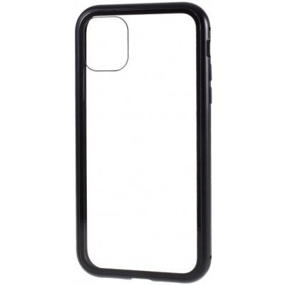 Pouzdro AppleKing pro celý telefon z tvrzeného skla s kovovým rámečkem iPhone 11 Pro Max - černé – Hledejceny.cz