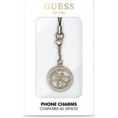 Guess Přívěsek 4G Strass Metal Logo – Zboží Živě