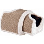 Trixie Plyšový škrábací tunel pro kočky 110 x 30 x 38 cm – Zboží Dáma
