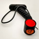 Svítilna obrysová LED trojitá pravá - zkosené dlouhé tykadlo 12/24V HORPOL LD2030 – Sleviste.cz