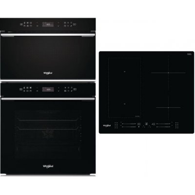 Set Whirlpool W Collection W7 OS4 4S1 P BL + W7 MD440 NB + WL S7960 NE – Zboží Mobilmania