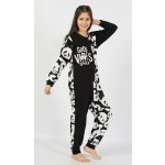 Dětský overal na spaní Panda černá – Zboží Dáma