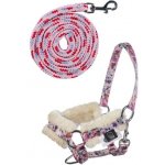 Ohlávka s vodítkem HKM pro Hobby Horse flower – Sleviste.cz