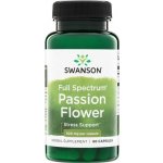 Swanson Full Spectrum Passion Flower mučenka 500 mg 60 kapslí – Hledejceny.cz