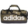 Sportovní taška adidas Linear M OLISTR/BLACK/WHITE Zelená 39 l