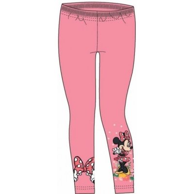 Exity Kft Dívčí dlouhé legíny Minnie Mouse Disney růžové – Zboží Mobilmania