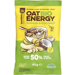 Bombus Oat Energy BIO banán kokos 65 g