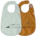 Done by Deer set 2ks bryndáčků Deer friends hořčicový/zelený – Zboží Dáma