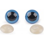 Oči s pojistkou Ø18 mm - modrá (20 sada) – Sleviste.cz