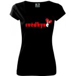 Tričko na rozlučku - svědkyně - černé - Velikost: L – Sleviste.cz