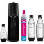 SodaStream Terra Black + 2 láhve Fuse 1l + láhev 0,5l – Zbozi.Blesk.cz