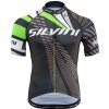 Cyklistický dres Silvini Team MD1400 Black-Green