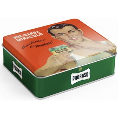 Proraso Gino krém před holením 100 ml + krém na holení 150 ml + voda po holení 100 ml dárková sada