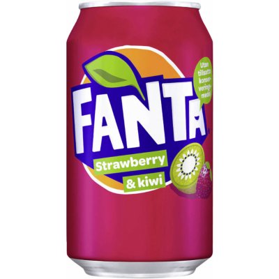 Fanta Strawberry Kiwi 330 ml – Zbozi.Blesk.cz