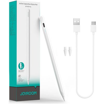 Joyroom Aktivní stylus 130mAh USB-C bílý JR-X9S Pro – Zboží Mobilmania