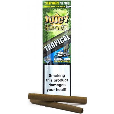 Juicy konopné blunty tropical 2 ks – Zboží Dáma