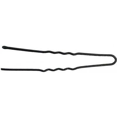 Waved hair pin - 45 mm 20 ks Vlásenky do vlasů Black – Zboží Mobilmania