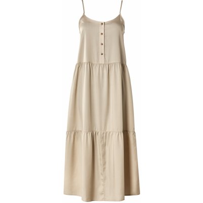 Esmara Dámské midi šaty béžová – Sleviste.cz