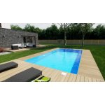 Qbig Benefit Skimmerový bazén 4 x 8 x 1,5 m – Zboží Dáma