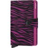 Pouzdro na doklady a karty Secrid Miniwallet Zebra Fuchsia