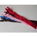 Zip - zdrhovadlo plast - 20cm Barva/odstín: malinová – Zboží Mobilmania