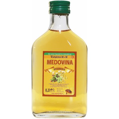 Včelařství M+M medovina dezertní bylinná 0,2 l – Zboží Dáma