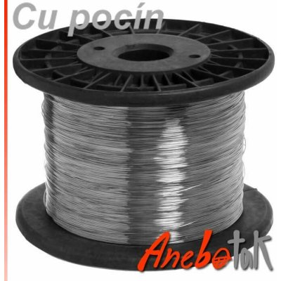 Pocínovaný drát měděný 0,25 mm, cívka (100 m) – Zboží Dáma