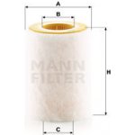 Vzduchový filtr MANN-FILTER c 1036/2 (c1036/2) – Hledejceny.cz