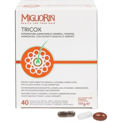 Cosval Migliorin TRICOX 40 tablet 40 kapslí a 40 tobolek 111 g – Hledejceny.cz