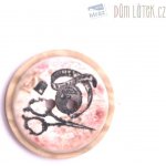 Knoflík s krejčovským motivem – Zboží Dáma Knoflík s krejčovským motivem – Zboží Dáma