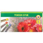Koh-i-noor Křídy prašné Toison D´or 12 barev 30943 – Zboží Dáma