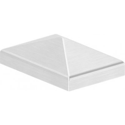 Feldmann Nerezová krytka 165-60X40V2AG na sloupek – ukončení, stříška, 60x40 mm, ocel AISI304 brus – Hledejceny.cz