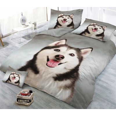 Xpose 3D povlečení Husky 140x200 70x90 – Zboží Mobilmania