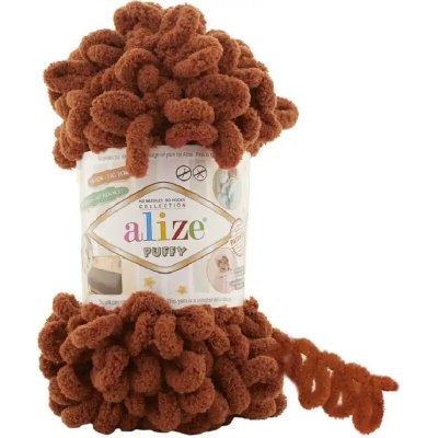 Alize Puffy 597 - skořicová – Hledejceny.cz