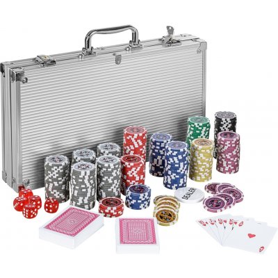 GamesPlanet 2642 Poker set 300 laserových žetonů Ultimate – Zboží Dáma