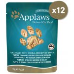 Applaws Cat Pouch Tuňák a ančovičky 12 x 70 g – Hledejceny.cz