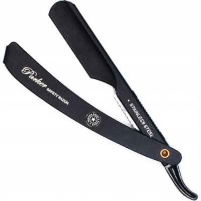 Parker Holicí shavetta PTBMETAL stainless steel black – Zboží Dáma